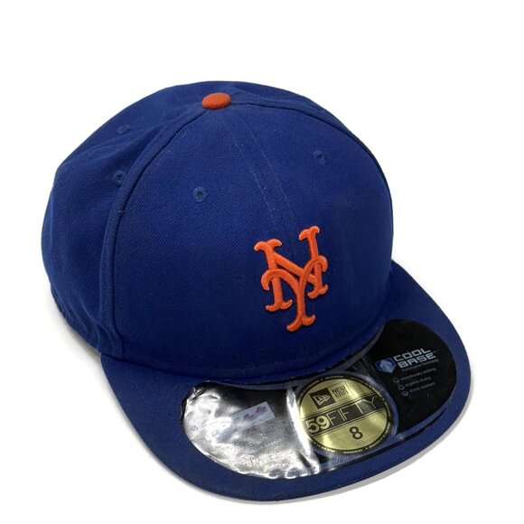 New York Mets New Era 59Fifty‎ On Field Cool Base Fitted 8 Hat Cap Blue Soto - Picture 4 of 11